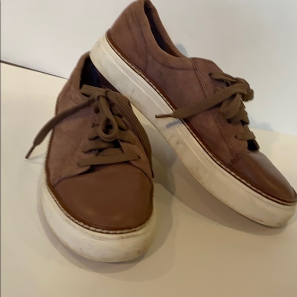 CASLON Mauve Blush Pink Suede Cap Toe Sneaker - Picture 3 of 7